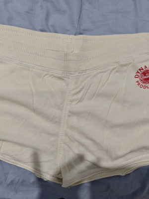 White cotton shorts for girl 12 years old used