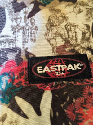 Eastpak Messenger Bag like new with rare colorful graphic pattern