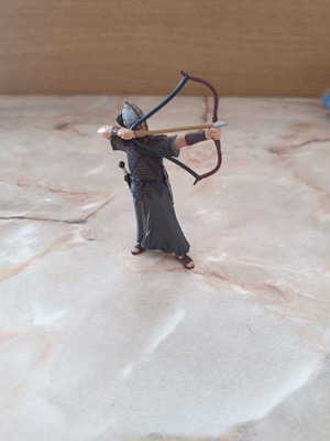 Roman auxiliary archer figure, 10 cm