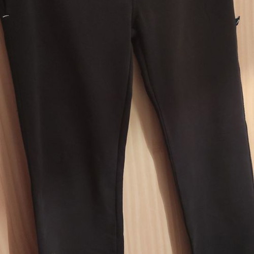 Adidas tracksuit used, black, size XXL with 2 patches