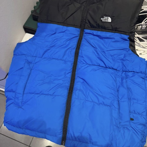 The North Face jacket like new, black and blue