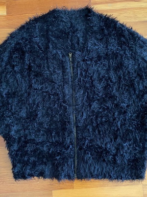Ζακέτα μιντίουμ μαύρη μεταχειρισμένη με φερμουάρ