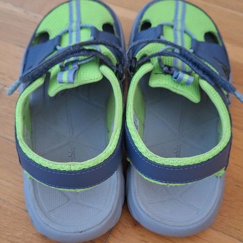 Techsun Wave children's sandals Columbia used, size 34, blue and green