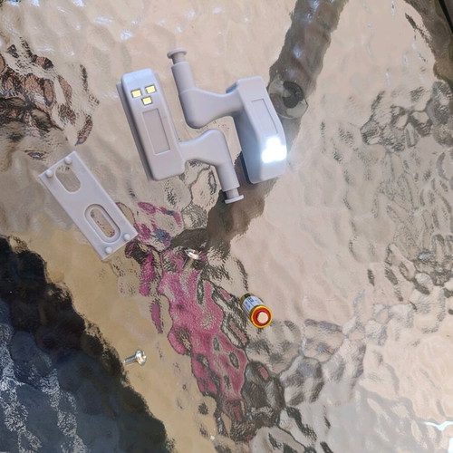 Led hinge lights like new