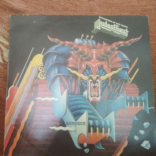 Judas Priest Defenders of the Faith LP used, Greek edition