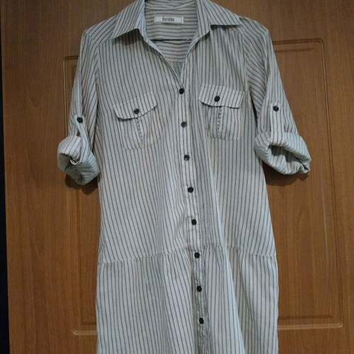 Shirts like new, striped Bershka S and Zara XS gift
