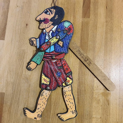Karagiozis figure used