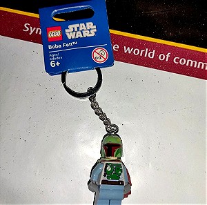 boba fett star wars Lego keychain collectable