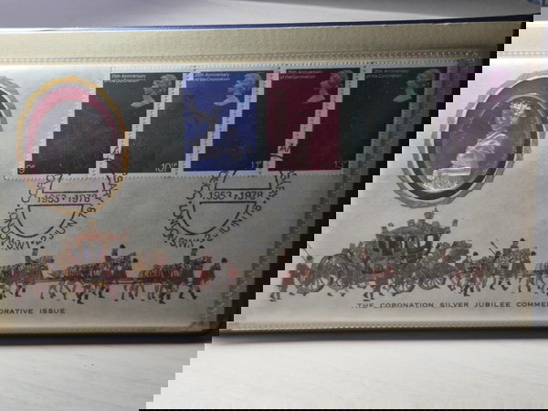 Μετάλλιο sliver proof Limited edition 25 χρόνια ενθρόνισης της Βασίλισσας Ελισάβετ!