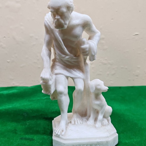 Collection of archaic statues used, Diogenes, Aphrodite, Hermes, Discobolus