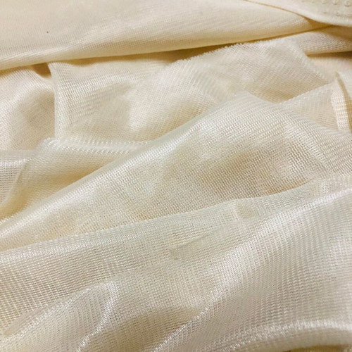 Light elastic lining fabric used, beige light color