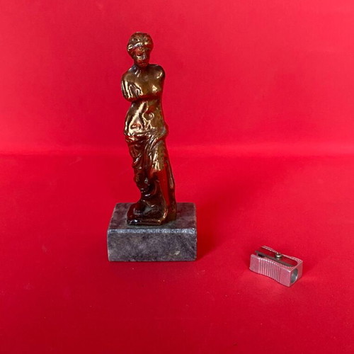 Aphrodite of Milos used metal figurine vintage