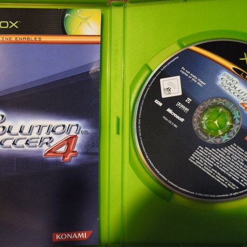 X Box Pro Evolution Soccer 4 game