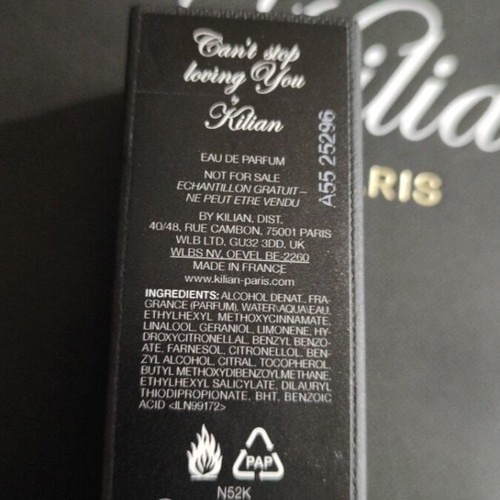 Can't Stop Loving You perfume by Kilian new 7.5 ml travel size