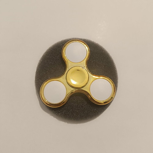 Fidget spinner with light used, 5 light modes