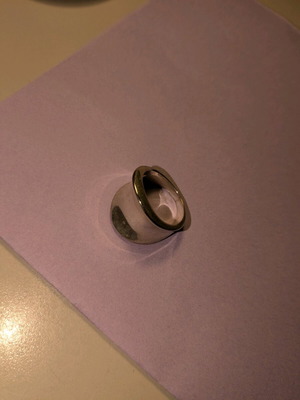 Silver ring like new