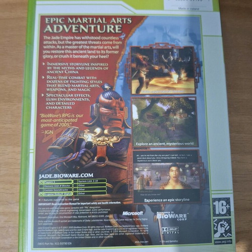 Jade Empire Xbox Original like new