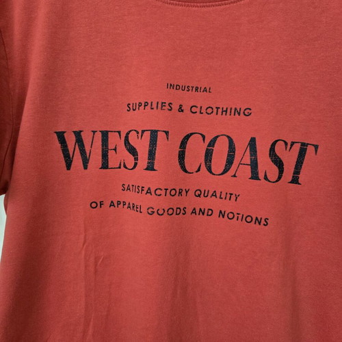 Admiral T-shirt used, red, size medium