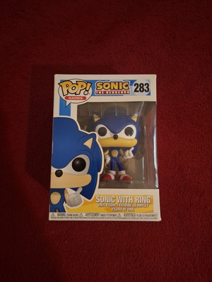 Funko Pop Sonic with Ring 283 σαν καινούριο