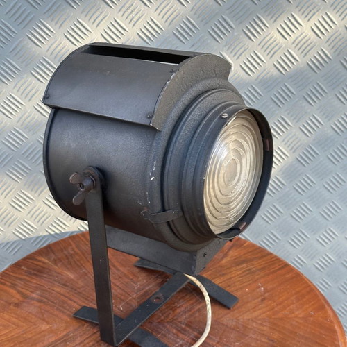 Old French theater projector used, functional