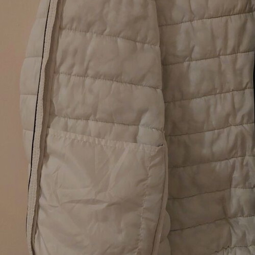 Eightyfive white puffer jacket like new, size L
