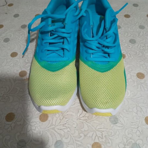 Puma shoes new, yellow and turquoise, size 44, athletic