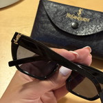 YSL sunglasses, black