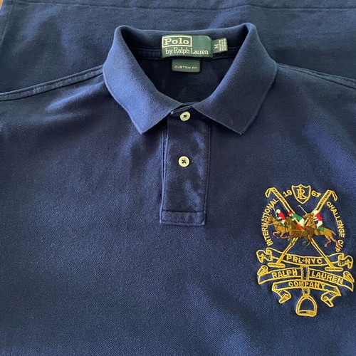 Polo by Ralph Lauren shirt like new, size M, blue