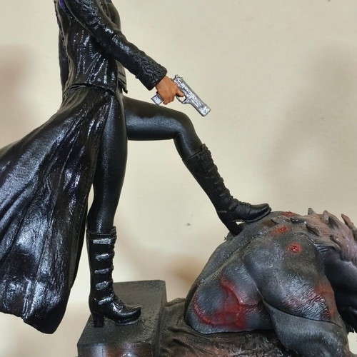 3D Printed Selene Underworld Figure used, hand painted statue