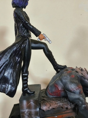 3D Printed Selene Underworld Figure used, hand painted statue