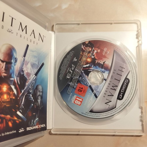 Hitman HD Trilogy PS3 game like new with manual