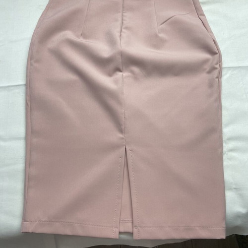 Knee-length skirt like new, pink, size S