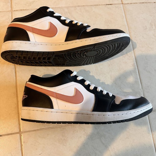 Jordan casual shoes, black and white, size 44.5