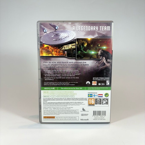 Star Trek game for XBOX 360 used, complete