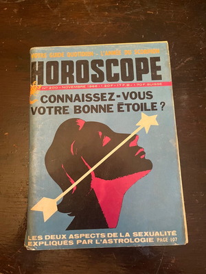Γαλλικό περιοδικό Horoscope 1966