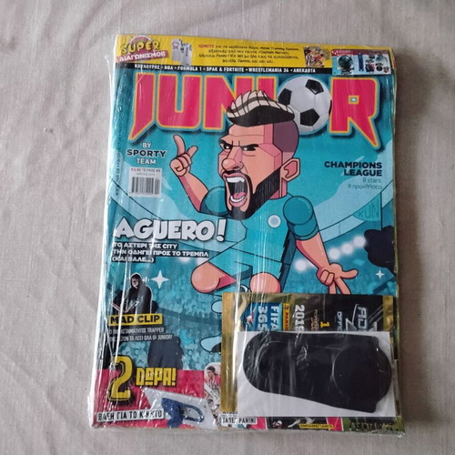 Junior sports magazine by sporty team No 9 new, sealed