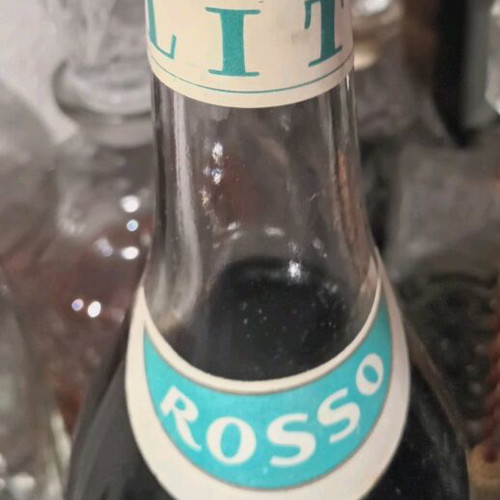 Rosso Elite collectible vermouth bottle new