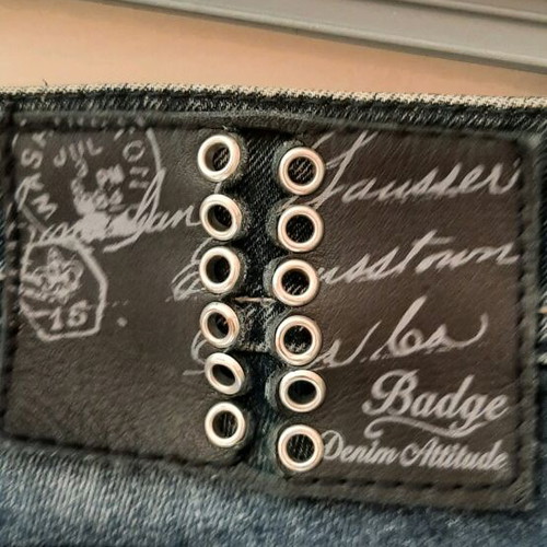 Jeans Badge women's pants like new, blue