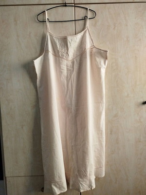 GK fashion nightdress new, 50% linen, size XL-3XL, beige