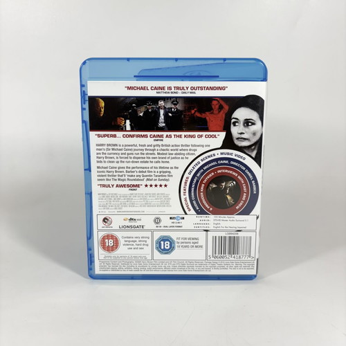 Harry Brown Blu-Ray like new with English subtitles
