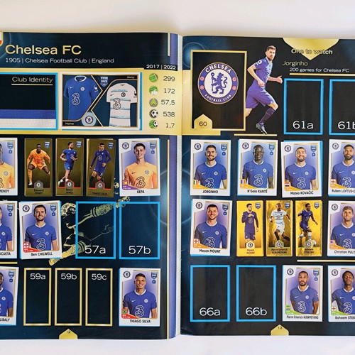Adrenalyn XL 2023 collection used, 245 cards and album with 326 stickers