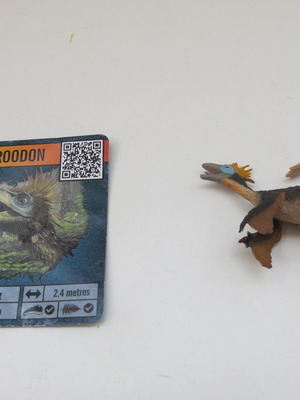 Mini Dinosaur Troodon used from Walking with Dinosaurs 3D Movie