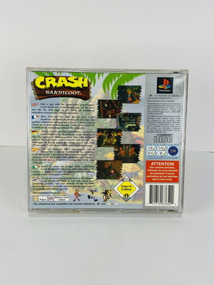 Crash Bandicoot PlayStation 1 PS1 game used, complete English