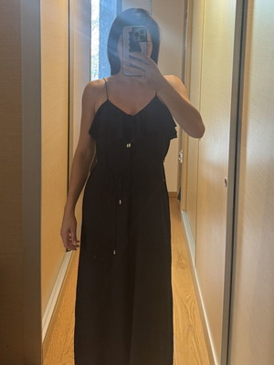 Zimmermann silk jumpsuit like new, size small, black