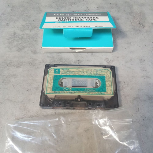 Crown CRC Promo Demonstration Tape 1980s like new, made in Japan