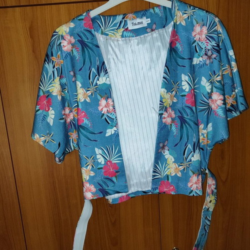 Toi Moi jacket with belt like new, multicolored