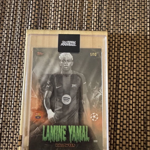 Lamine Yamal 2025-26 Topps Total Football Halloween #689 card new