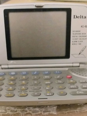 Συλλεκτικό ηλεκτρονικό organizer Delta καινούργιο