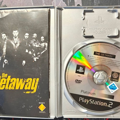 The Getaway PS2 game used, PlayStation 2
