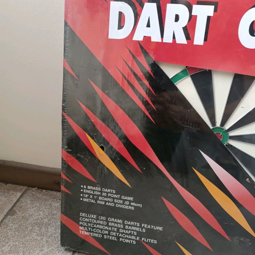 Dart game set with darts new